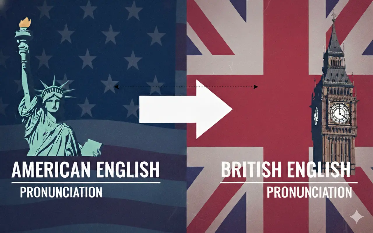 How to Pronounce American vs British English: 4 Core Sound Rules
